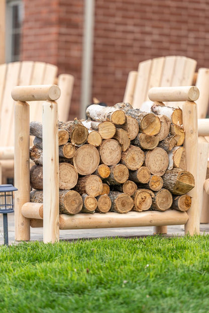 CT Log Firewood Rack