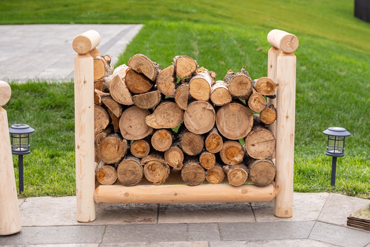 CT Log Firewood Rack