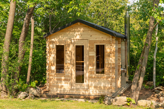 CT Georgian Cabin Sauna with Changeroom