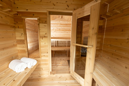 CT Georgian Cabin Sauna with Changeroom