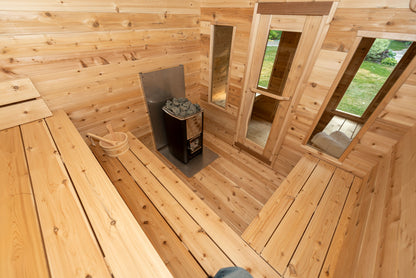 CT Georgian Cabin Sauna with Changeroom