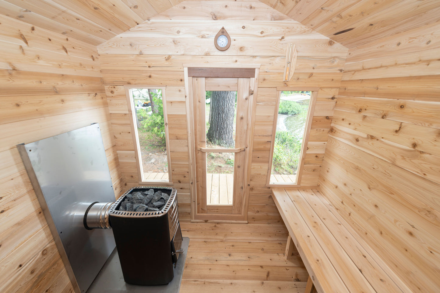 CT Georgian Cabin Sauna- 6 Person Sauna