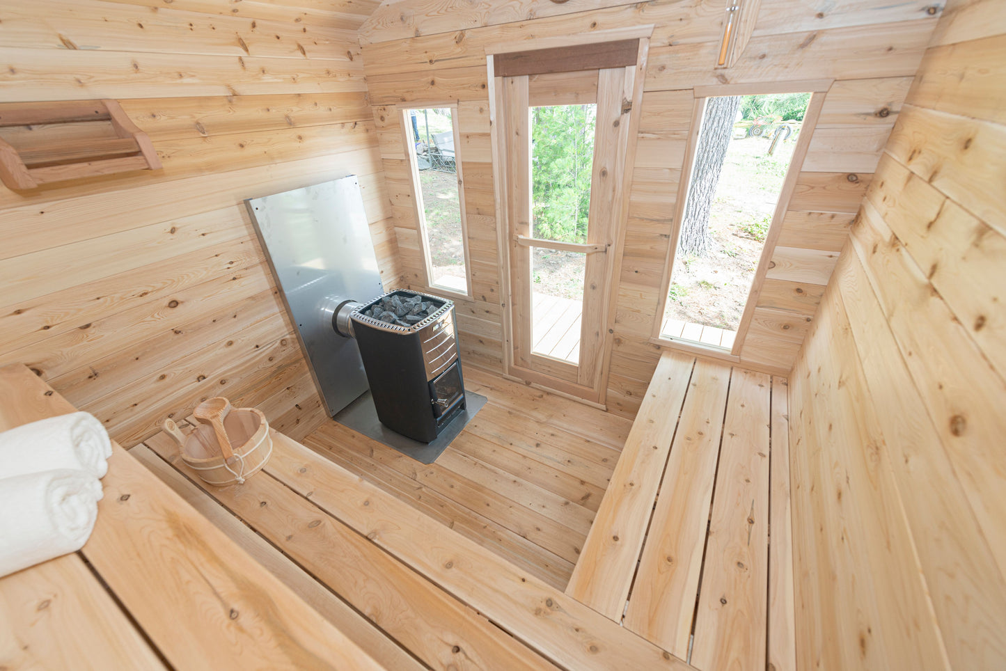 CT Georgian Cabin Sauna- 6 Person Sauna