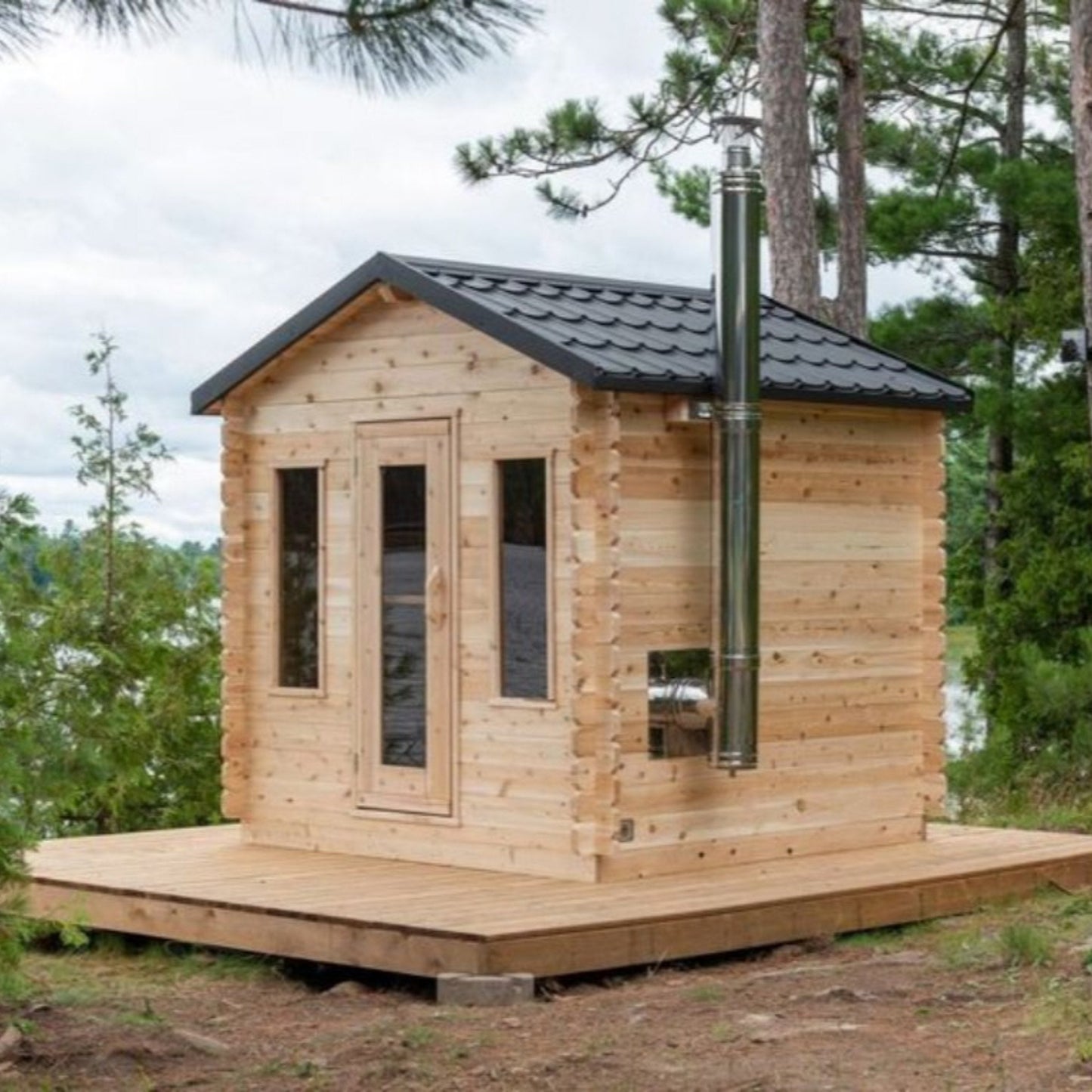 CT Georgian Cabin Sauna- 6 Person Sauna