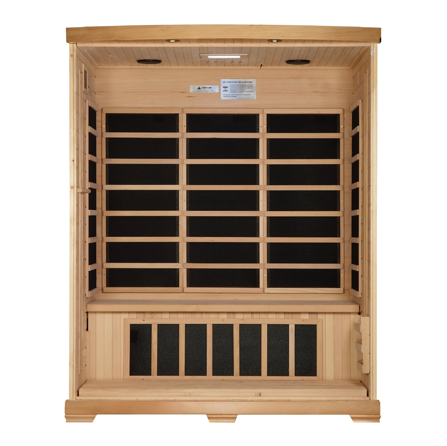 Original SUNHEAT 3 Person Pro Infrared Sauna