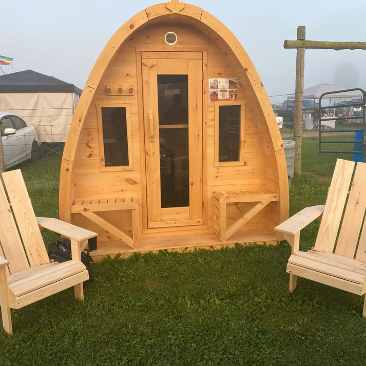 True North Tiny Pod Outdoor Sauna