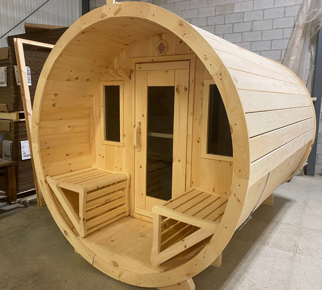 True North Barrel Outdoor Sauna